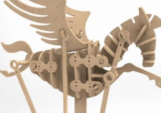 Modelshop Flying Horse animation