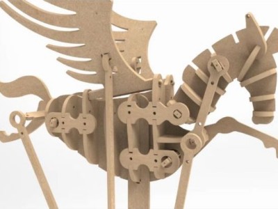 Modelshop Flying Horse animation