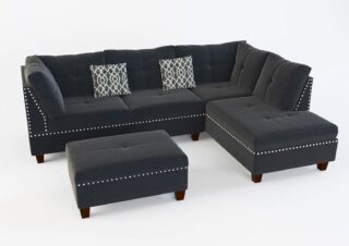 Bobkona Sectional Sofa